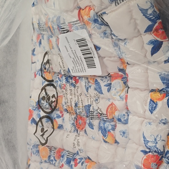 NWT!! Free People, FP Movement, Quilted Carryall Tote Bag, Tangerine Dream - Picture 8 of 8